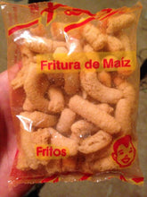 Load image into Gallery viewer, FRITOS PARGA clasicas frituras originales de Mexico 2oz. ea. 30 Pk. 1 Lt. Salsa Botanera Bottle