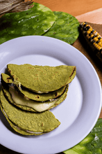 Load image into Gallery viewer, La Nueva Tortillas De Nopales &amp; Flax Seed Corn Tortillas | 20 ct Pack of 2
