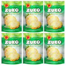Load image into Gallery viewer, Zuko Piña | Pineapple | Instant Powder Drink Mix | Family Pack | No Sugar Needed | Vitamin C | 14.1 Ounce | Pack of 6
