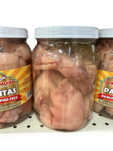 Load image into Gallery viewer, patitas en vinagre seasoned pickled pig pork feet in brine ready to eat 2lb