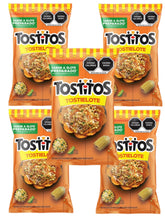 Load image into Gallery viewer, Sabritas Tostitos Tostielote papas authentic Mexican chips SMALL 5 Pk