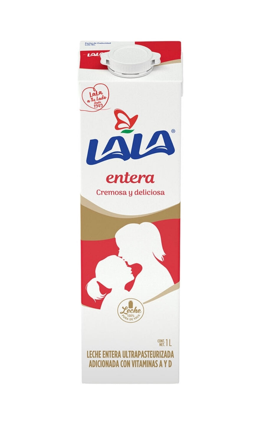 Lala Whole Milk, 32-Ounce (Pack of 12)