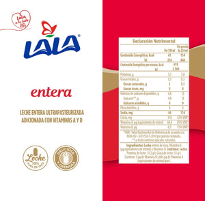Lala Whole Milk, 32-Ounce (Pack of 12)