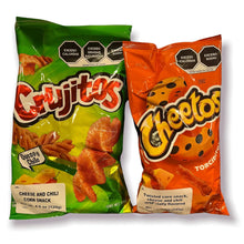 Load image into Gallery viewer, Sabritas 9-Pack Mexican Fiesta Mix: Cheetos Bolitas, Cheetos Colmillos, Churruma