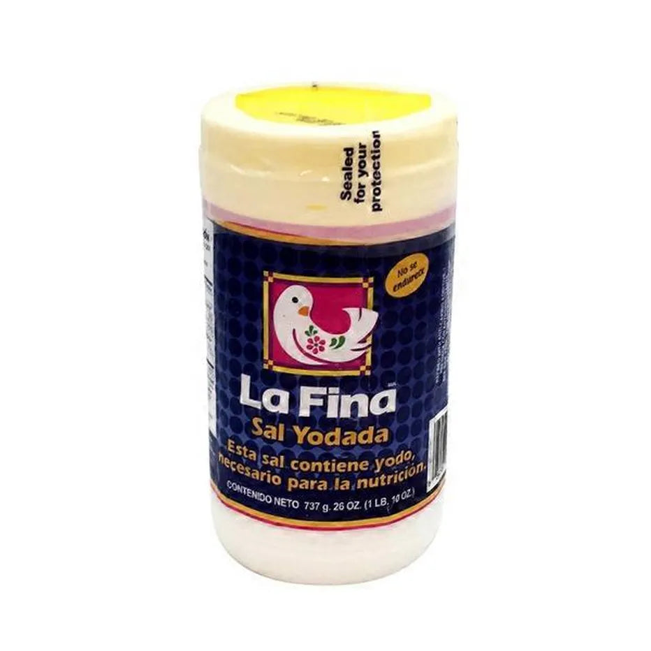 La Fina Iodized Salt 26 oz (Pack of 2)