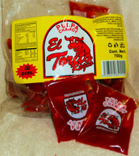 Load image into Gallery viewer, El Torito Regio Pulpitas De Chamoy Dulces Mexicanos Pulp Salted Candy 50 Pieces