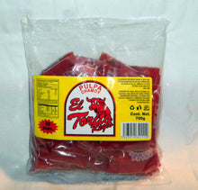 Load image into Gallery viewer, El Torito Regio Pulpitas De Chamoy Dulces Mexicanos Pulp Salted Candy 50 Pieces