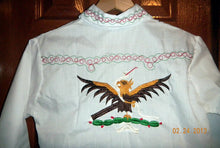 Load image into Gallery viewer, Mens Many Sizes Shirts For Mexican Folklorico Charro Fiesta Dance Handmade NWOT