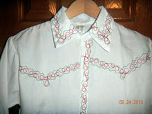 Load image into Gallery viewer, Mens Many Sizes Shirts For Mexican Folklorico Charro Fiesta Dance Handmade NWOT