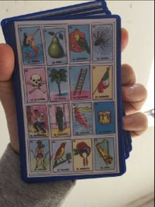 Authentic Mexican Loteria Bingo Chalupa Game: 4 Boards Accordion Laminated
