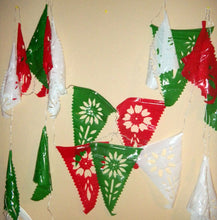 Load image into Gallery viewer, Mexico 16 De Sept Cinco De Mayo Fiesta Holiday Papel Picado Banners 30 Ft. Long