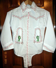 Load image into Gallery viewer, Boys &amp; Toddlers Tri-Color Shirt Mexico Folklorico 5 De Mayo Fiesta Dance Costume