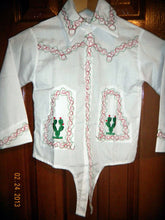 Load image into Gallery viewer, Boys &amp; Toddlers Tri-Color Shirt Mexico Folklorico 5 De Mayo Fiesta Dance Costume