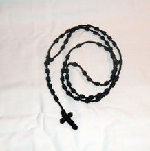 Load image into Gallery viewer, Many Colors Fashion Knot Threaded Rosary Rosario Necklaces W/Cross Handmade NWOT