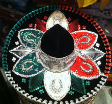 Load image into Gallery viewer, Mariachi Charro Authentic Mexican Sombrero Hat Accessory Folklorico Outfit New