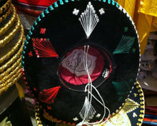 Load image into Gallery viewer, Mariachi Charro Authentic Mexican Sombrero Hat Accessory Folklorico Outfit New