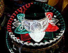 Load image into Gallery viewer, Mariachi Charro Authentic Mexican Sombrero Hat Accessory Folklorico Outfit New