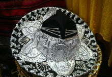 Load image into Gallery viewer, Mariachi Charro Authentic Mexican Sombrero Hat Accessory Folklorico Outfit New