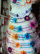 Load image into Gallery viewer, Chiapas Girls Folklorico Traditional Dance Fiesta Set Embroidery Black Or White
