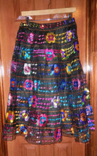 Load image into Gallery viewer, Chiapas Girls Folklorico Traditional Dance Fiesta Set Embroidery Black Or White