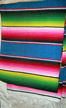Load image into Gallery viewer, 4X6 Ft. Multi-Colored Zarape Mexican Yoga Blanket Decor Thows From Mexico New