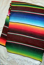 Load image into Gallery viewer, 4X6 Ft. Multi-Colored Zarape Mexican Yoga Blanket Decor Thows From Mexico New