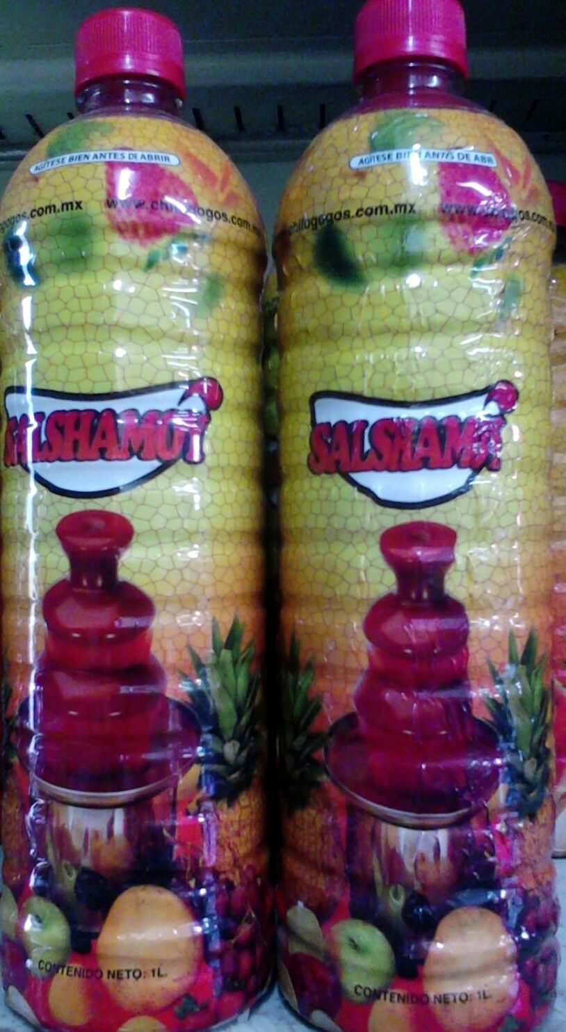 2 X SalShamoy Chamoy Para Fuente Sauce For Fountain Machine 1 Liter Ea 2 Bottles