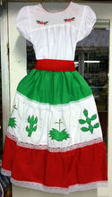 Load image into Gallery viewer, Women's Viva Mexico One Size Fits Most Top &amp; Skirt Set Mexican Folklorico Fiesta
