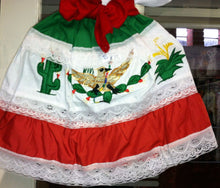 Load image into Gallery viewer, Girls &amp; Toddlers "Viva Mexico" Top &amp; Skirt Set Mexico's Folklorico 5 De Mayo New