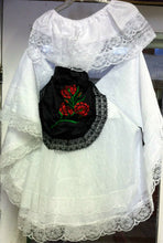 Load image into Gallery viewer, Veracruz Girls XS-XL Folklorico Fiesta Dance Traditional Dress Set White Lace