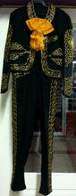 Load image into Gallery viewer, Men's Mariachi Charro Suit Set Mexico Folklorico 5 De Mayo Fiesta Dance Costume