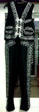 Load image into Gallery viewer, Men's Mariachi Charro Suit Set Mexico Folklorico 5 De Mayo Fiesta Dance Costume