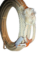 Load image into Gallery viewer, 40 Ft Western Rodeo Rope Lasso - Lariat Riata Agave Maguey Straw From Mexico
