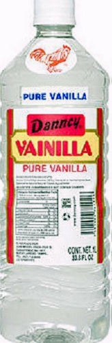 1 X Clear Danncy Pure Mexican Vanilla Extract 33oz Plastic Bottle From Mexico