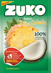 ZUKO Many Flavors No Sugar Needed Makes 2 Liters Of Drink Mix 15g From Mexico