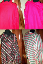 Load image into Gallery viewer, Womens One Size Many Colors Rebozo Wrap Shawl Mexican Manta Folklorico Fiesta