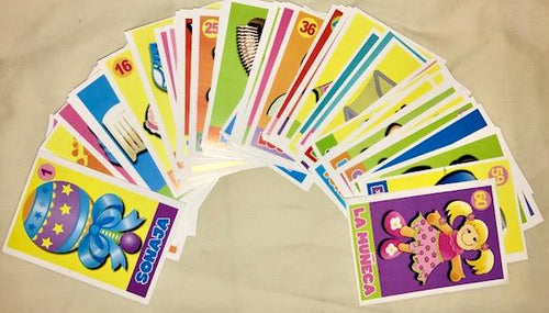 1 X Deck Mexican Baby Shower Loteria Bingo In Spanish 1 deck new