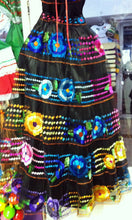 Load image into Gallery viewer, Chiapas Womens Folklorico Traditional Dance Fiesta Dress Set Black or White New