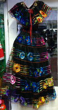 Load image into Gallery viewer, Chiapas Womens Folklorico Traditional Dance Fiesta Dress Set Black or White New